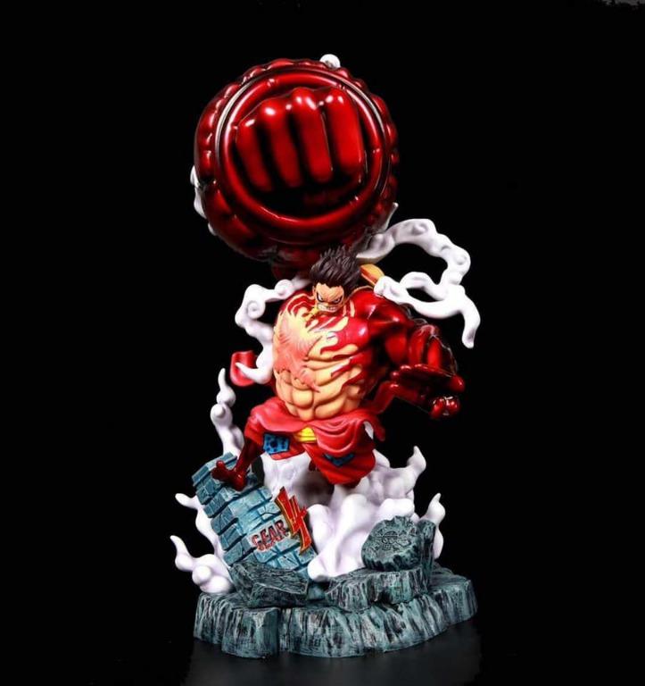 One Piece Monkey D Luffy Gear 4 Kong Gun Pvc Action Figure Hobbies Toys Collectibles Memorabilia Fan Merchandise On Carousell