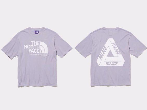 Palace x The North Face Purple Label Tee, 男裝, 外套及戶外衣服