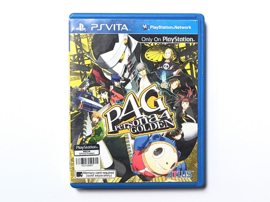 Persona 4 Golden PS Vita Games, Video Gaming, Video Games, PlayStation on Carousell