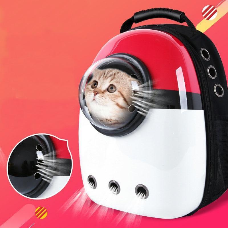 Pokeball store cat carrier