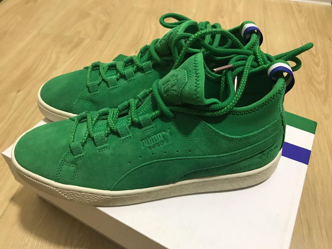 Puma x big sean suede mid sneakers on sale