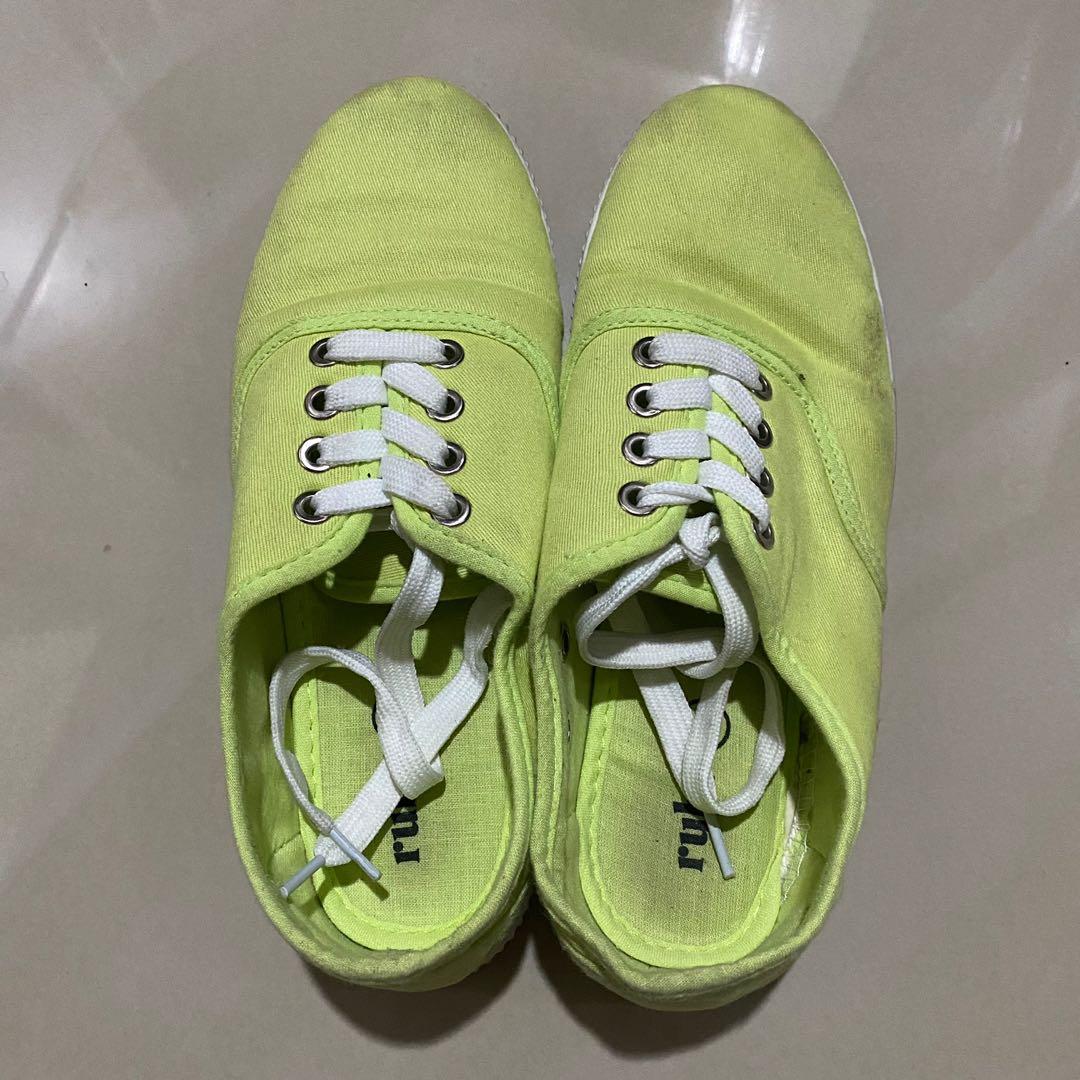 Rubi Cotton On Sneakers Lime Green