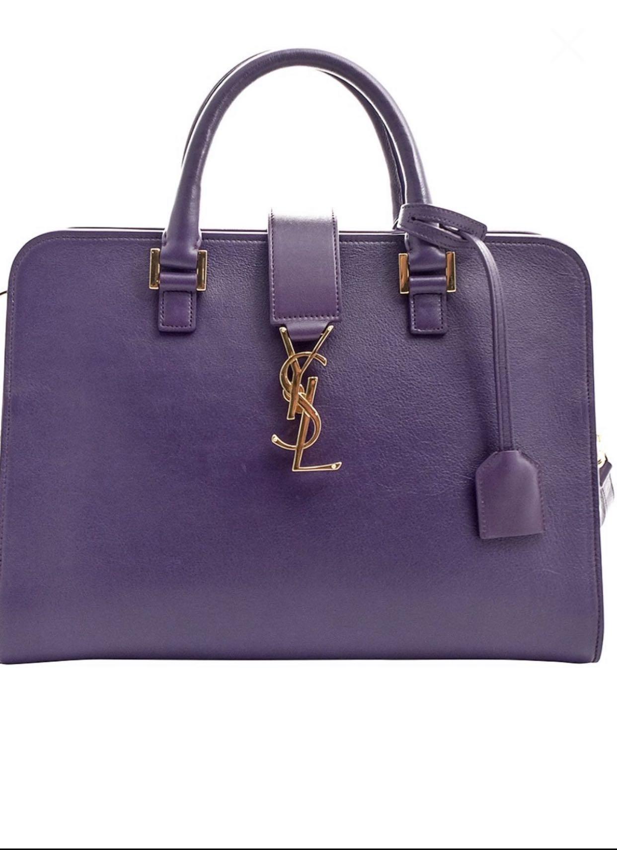 Purple new arrivals ysl bag