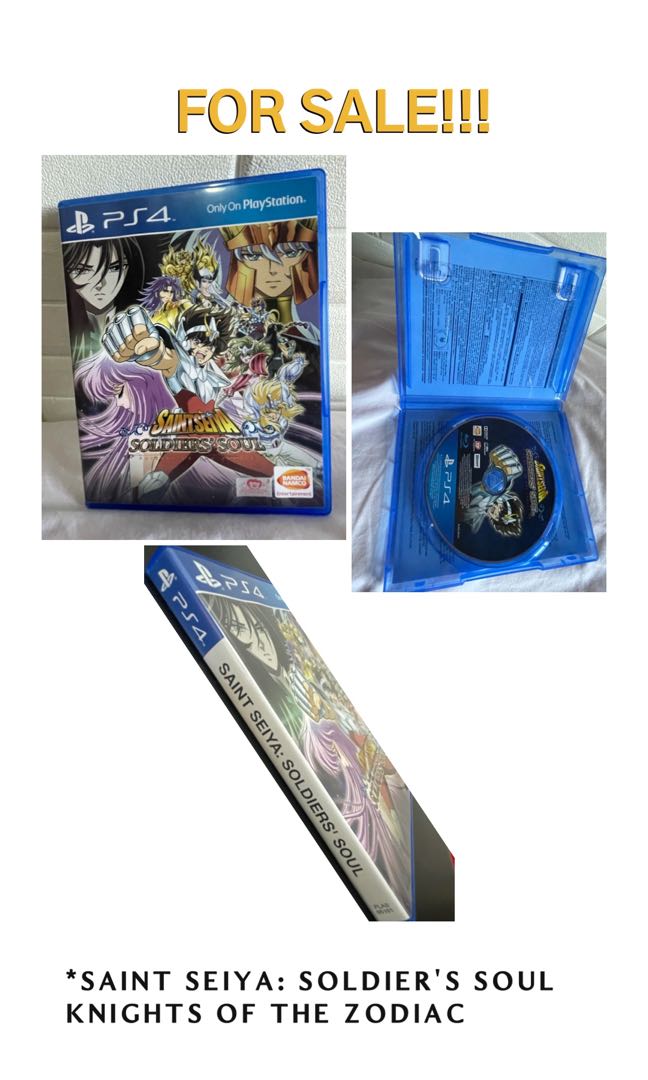 NEW PS4 PlayStation 4 Saint Seiya Soldiers Soul 49692 JAPAN IMPORT