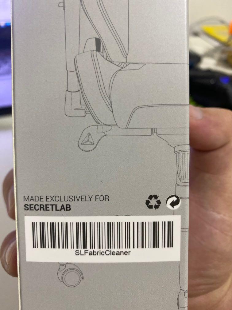 SecretLab Premium Fabric Cleaner, Furniture & Home Living, Furniture