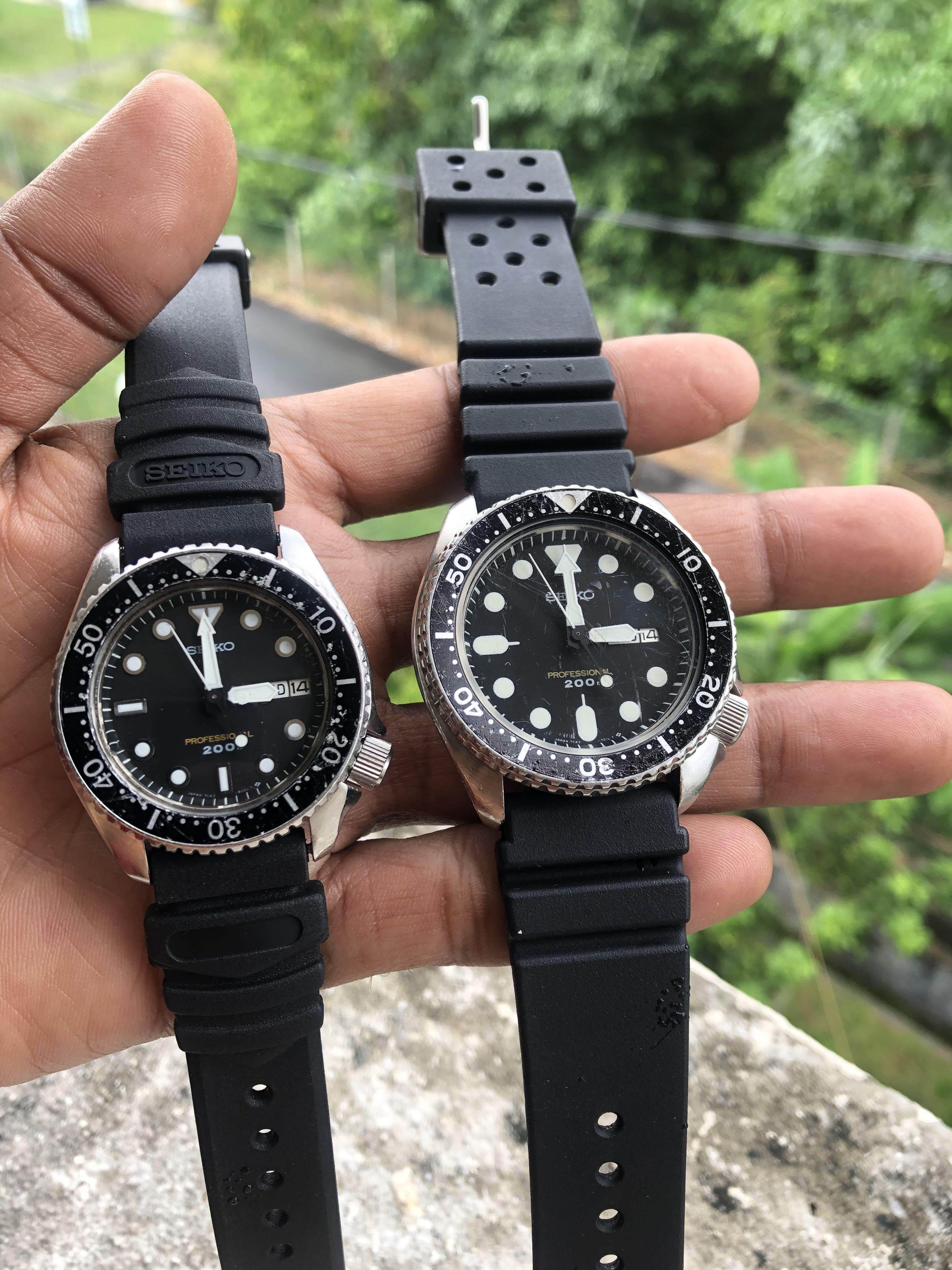 Seiko diver 7c43 - 7010,6010 combo, Men's Fashion, Watches & Accessories,  Watches on Carousell