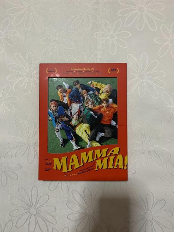 SF9 Mamma Mia Album (Regular Version) (Unsealed) (Category: CDs & DVDs) located in Davao. Submitted by alteareyes25 (Listing ID 1081577860, Image 1). Description: No PC.