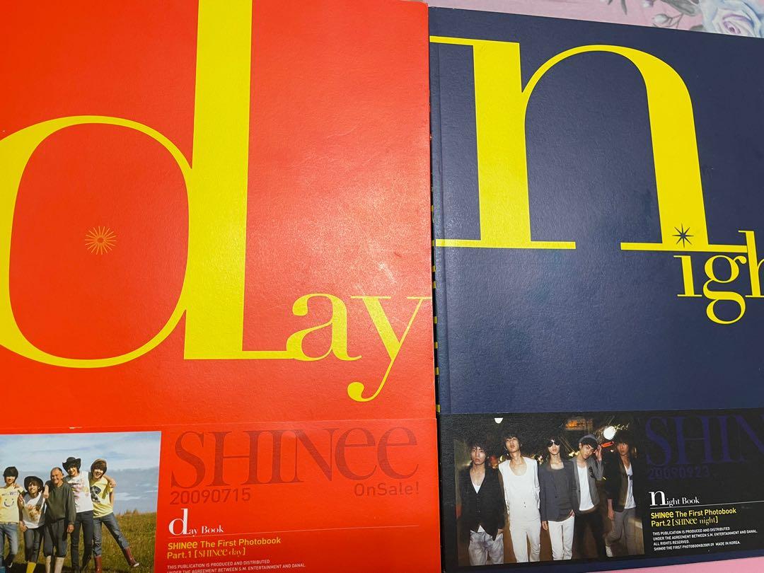 SHINee-day&night 寫真書, 書籍、休閒與玩具, 收藏、紀念品, 明星週邊 