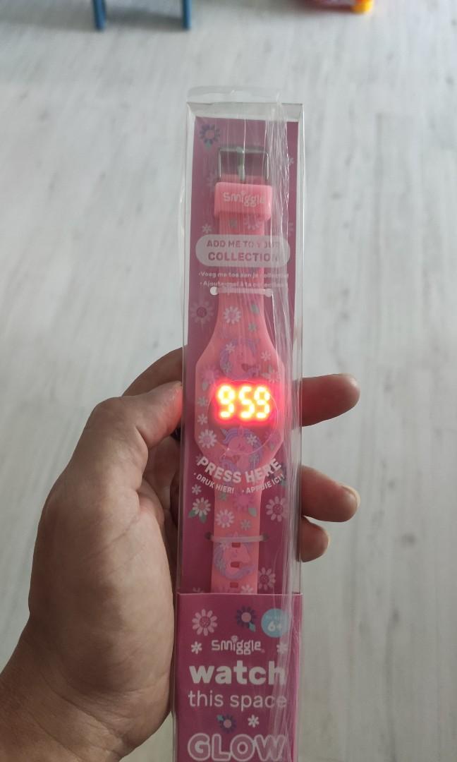 Smiggle Watch the space Glow Watch Hobbies Toys Toys Games on Carousell