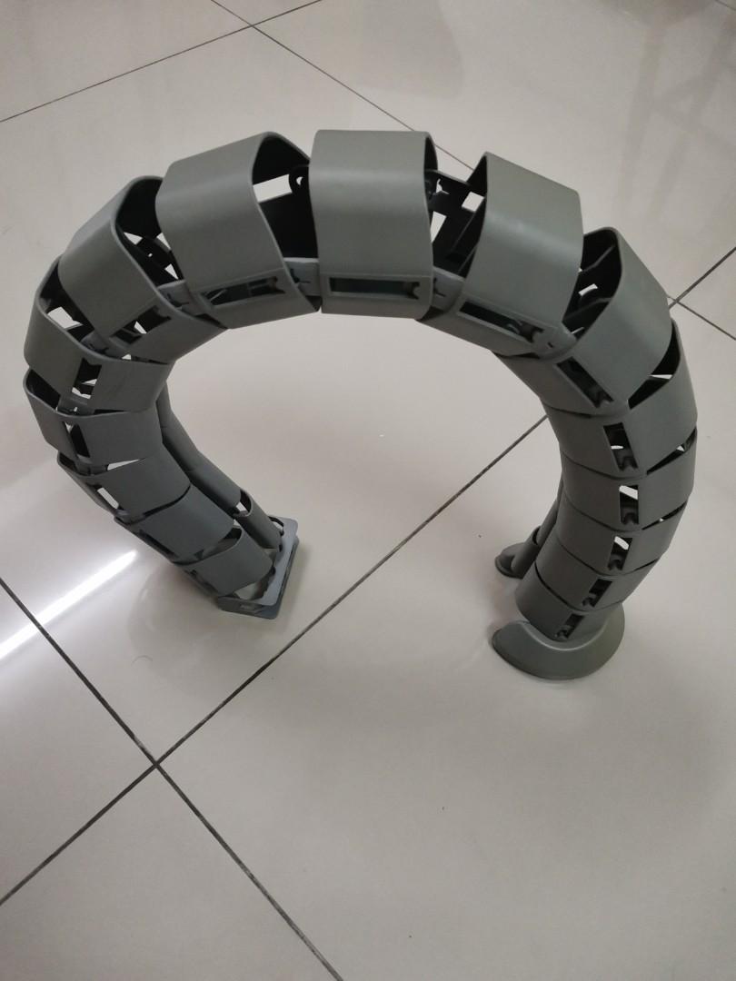 Spiral Skeleton Wire Cable Management Spine Bristol, Furniture & Home