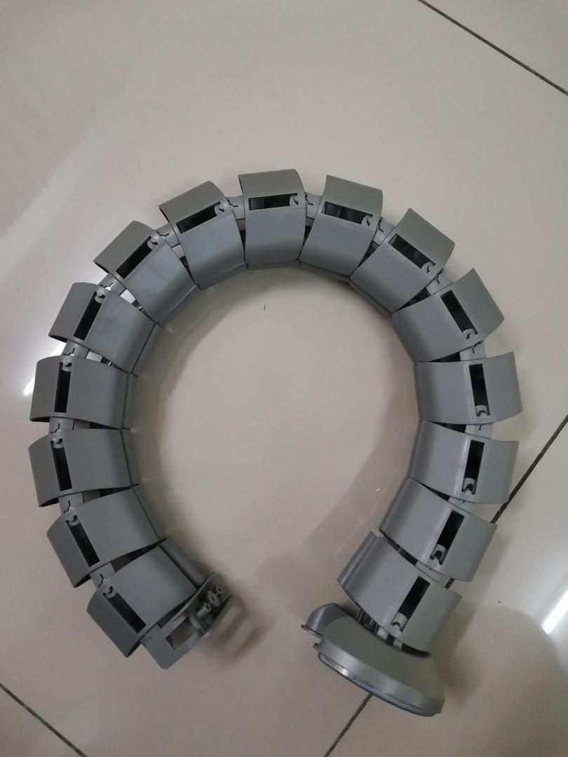 Spiral Skeleton Wire Cable Management Spine Bristol, Furniture & Home