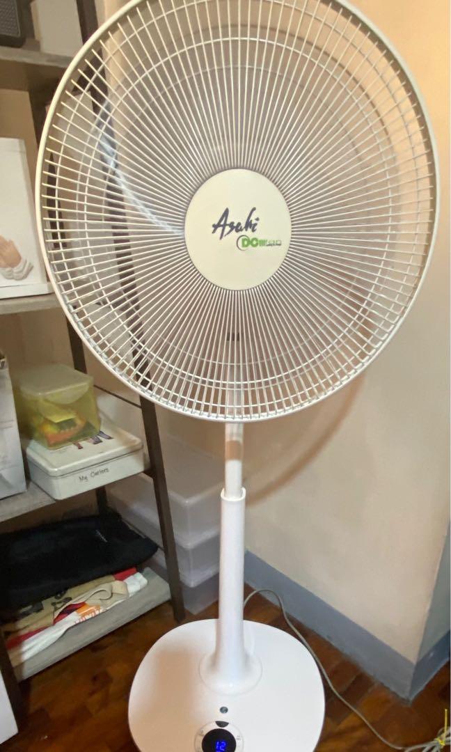 Stand fan (Asahi DCiii) with remote 
