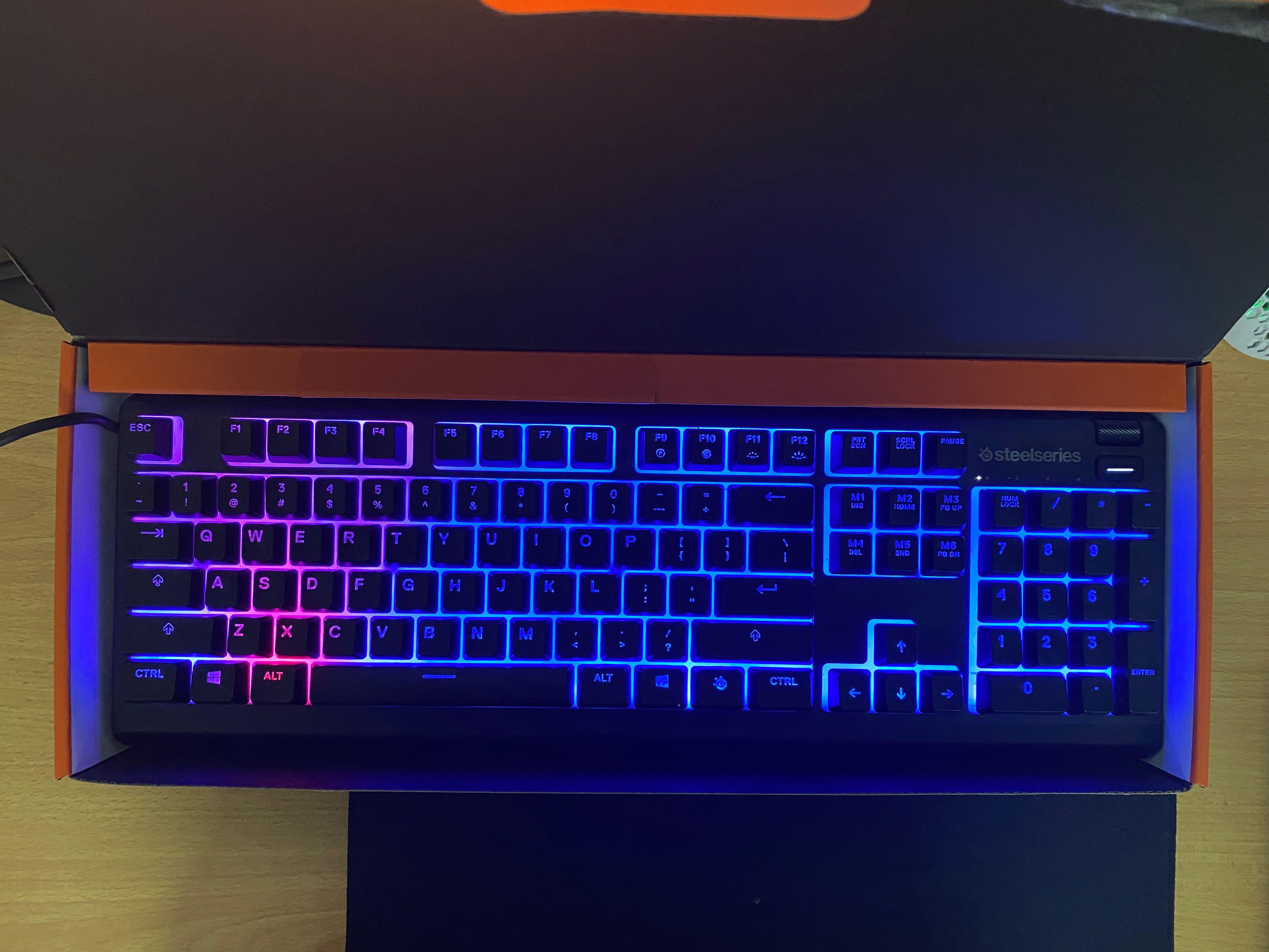 Steelseries Apex 3, Computers  Tech, Parts  Accessories, Computer Keyboard  on Carousell