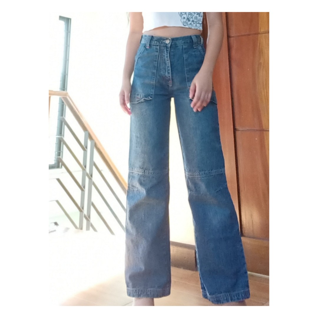 TONLION baggy jeans, Women's Fashion, Bottoms, Jeans on Carousell