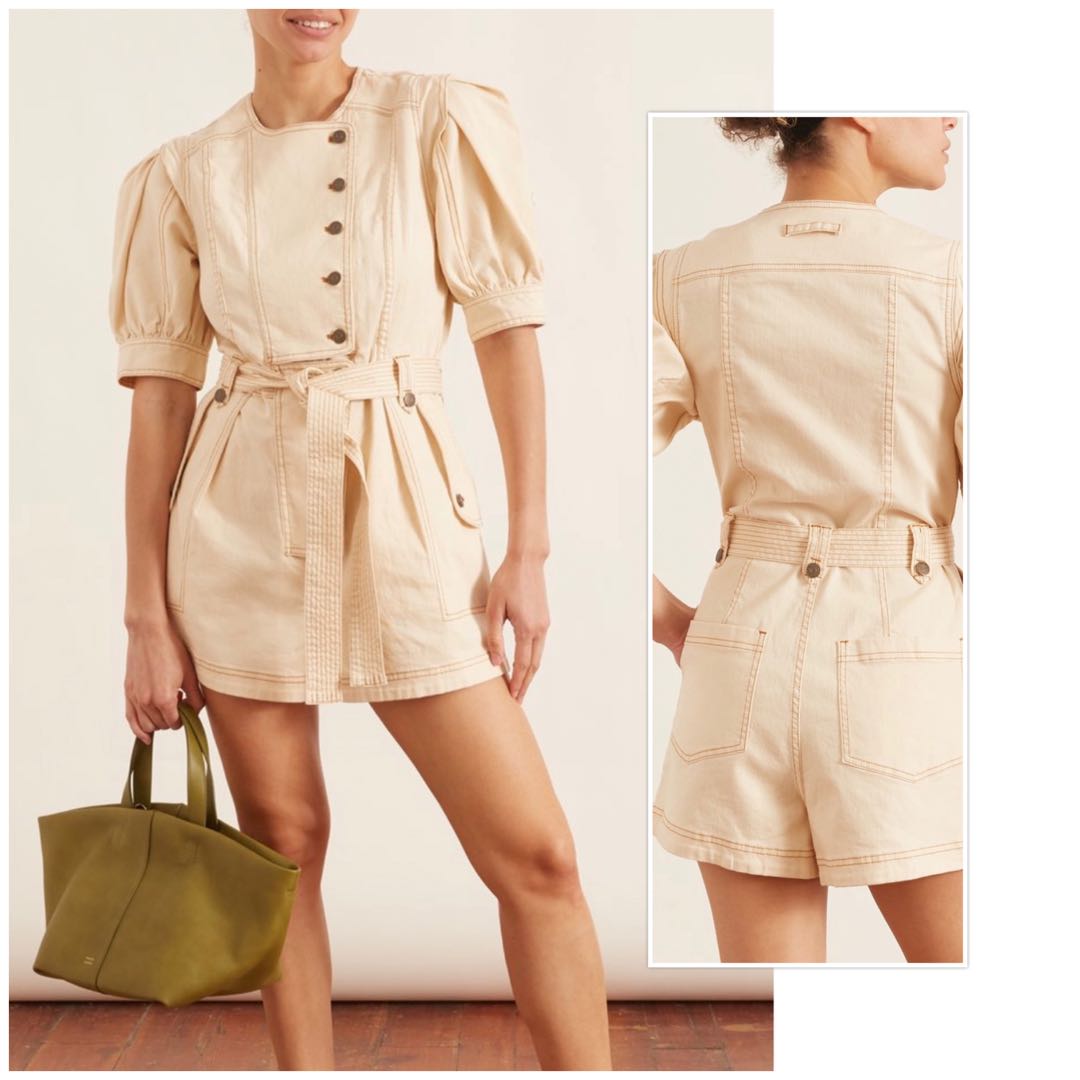 Ulla johnson carmine playsuit clearance