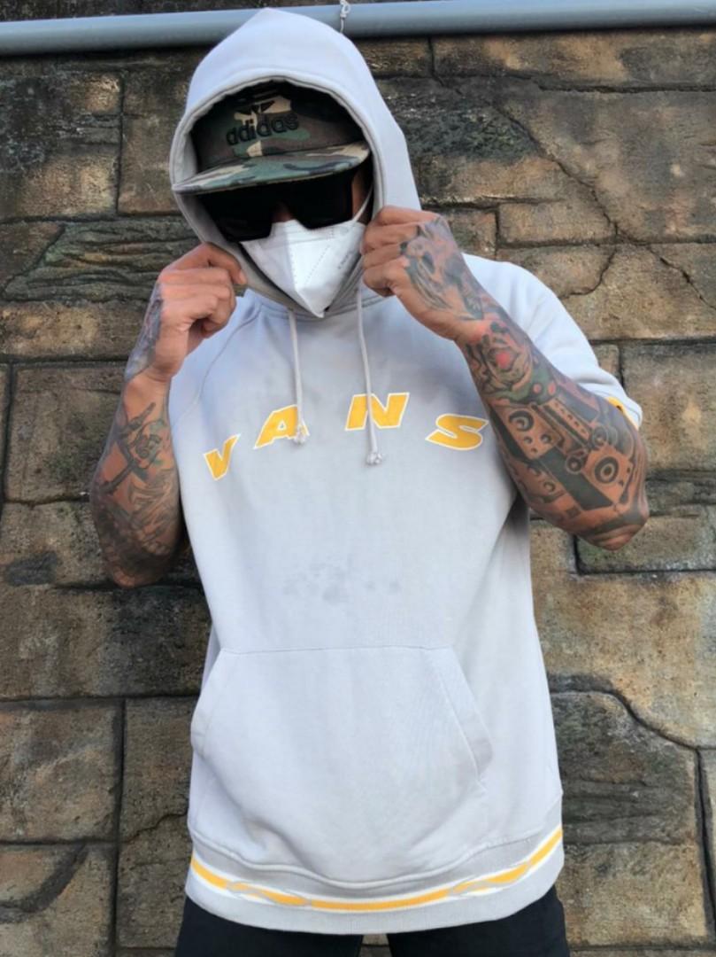 Vans short sleeve hoodie discount