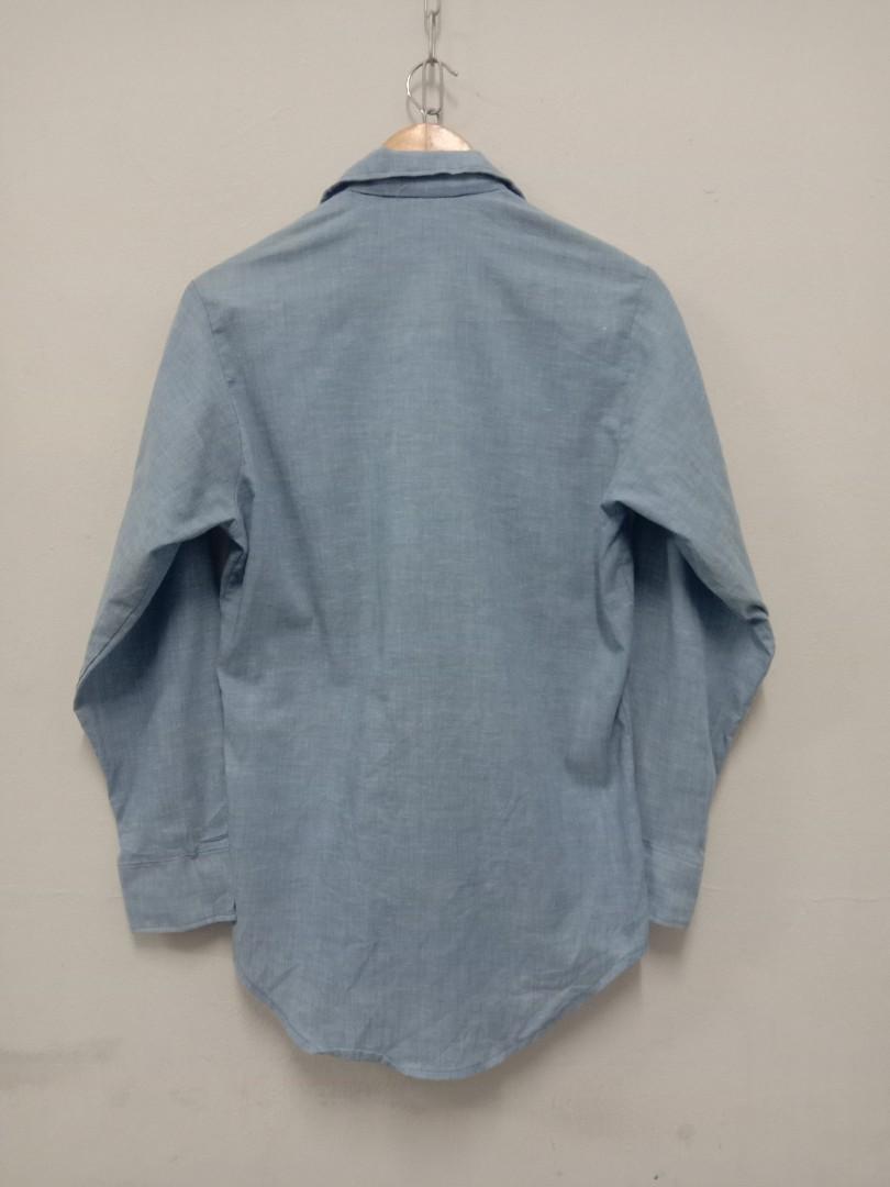 OLD STUSSY Chambray shirt 80s ust.md