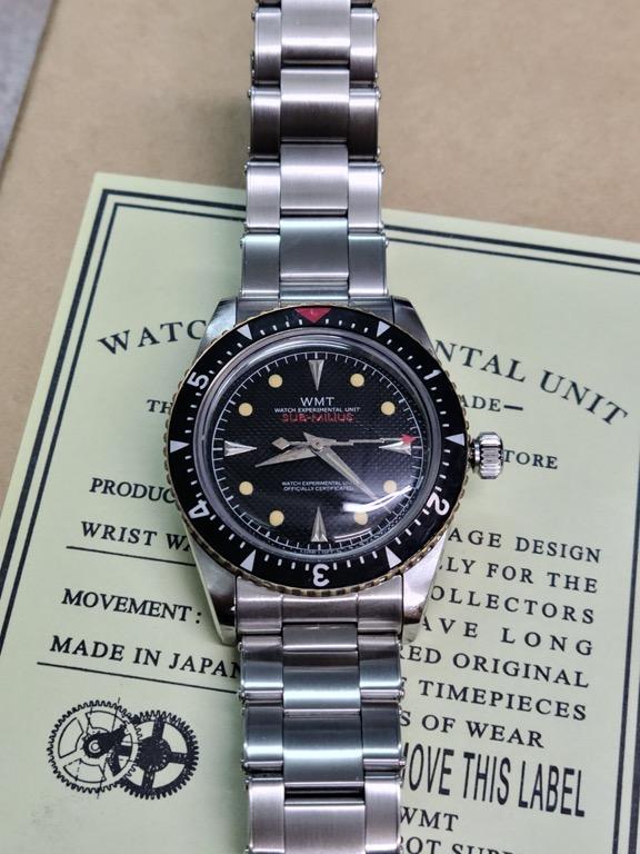 WMT Sub Milius Limited 50 Pieces Sea Diver, 名牌, 手錶- Carousell