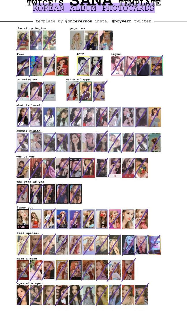 Wtb Twice Sana Official Album Pc Hobbies Toys Collectibles Memorabilia K Wave On Carousell