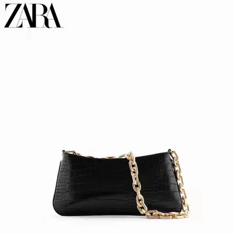 Chain strap animal embossed shoulder bag best sale