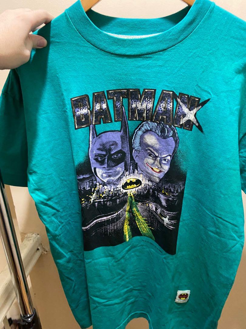 ? 1989 Batman and Jack Nicholson's Joker vintage shirt • DC comics movie  animation • tee tshirt, Men's Fashion, Tops & Sets, Tshirts & Polo Shirts  on Carousell