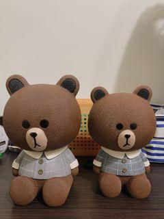 熊大 存錢筒 coin bank
