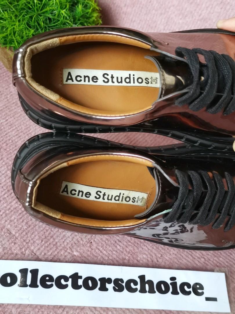 ACNE STUDIOS Saddy Platform Sneakers (Category: Sneakers & Footwear) located in Makati City. Submitted by _collectorschoice_ (Listing ID 1081719700, Image 1). Description: ACNE STUDIOS Saddy Platform Sneakers *Retails at $800 *Women's size: 37 (can fit 6.5) *Almost new - used twice only *Shipping via JRS (schedule MWF) *Lalamove.