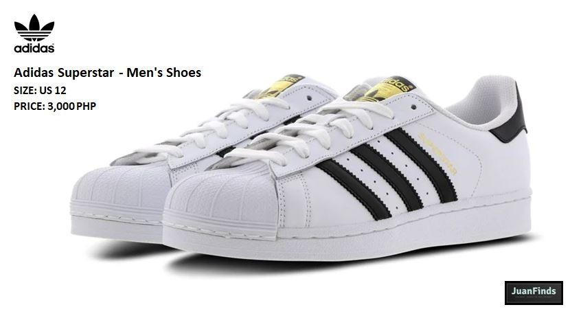 Superstar mens black sale cheap