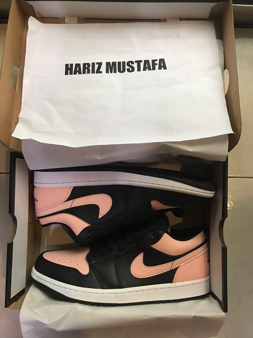 Air Jordan 1 Low Crimson Tint Men S Fashion Footwear Sneakers On Carousell