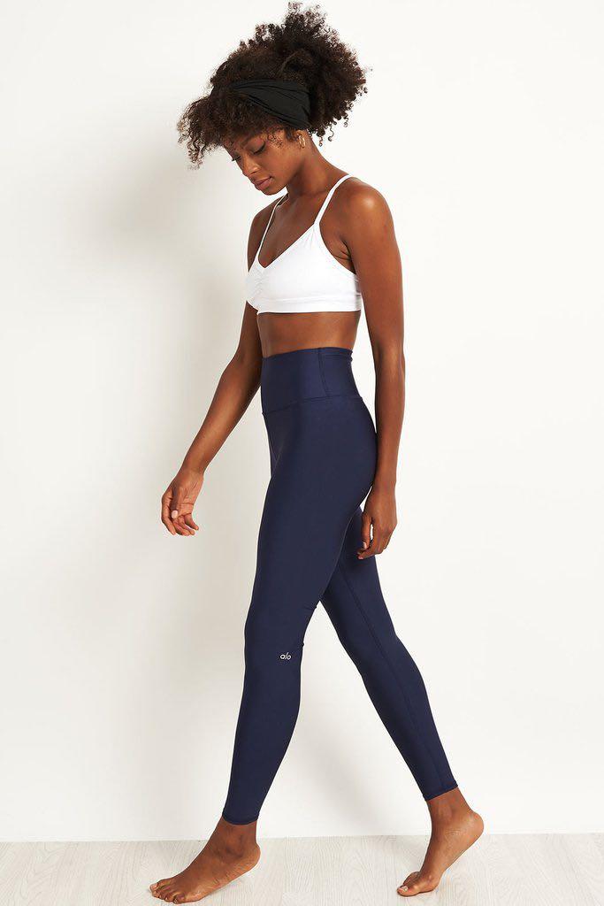 Alo Yoga - The Wellness Bra + Checkpoint Legging is the