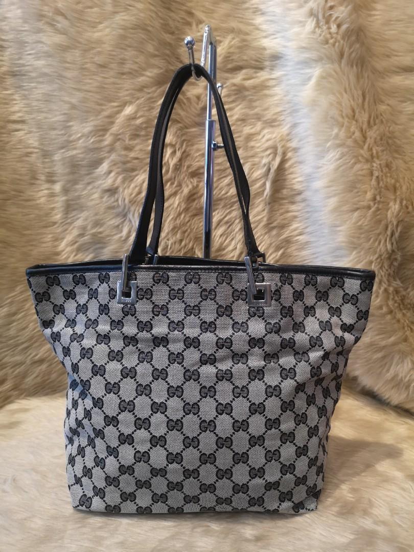 gucci black tote