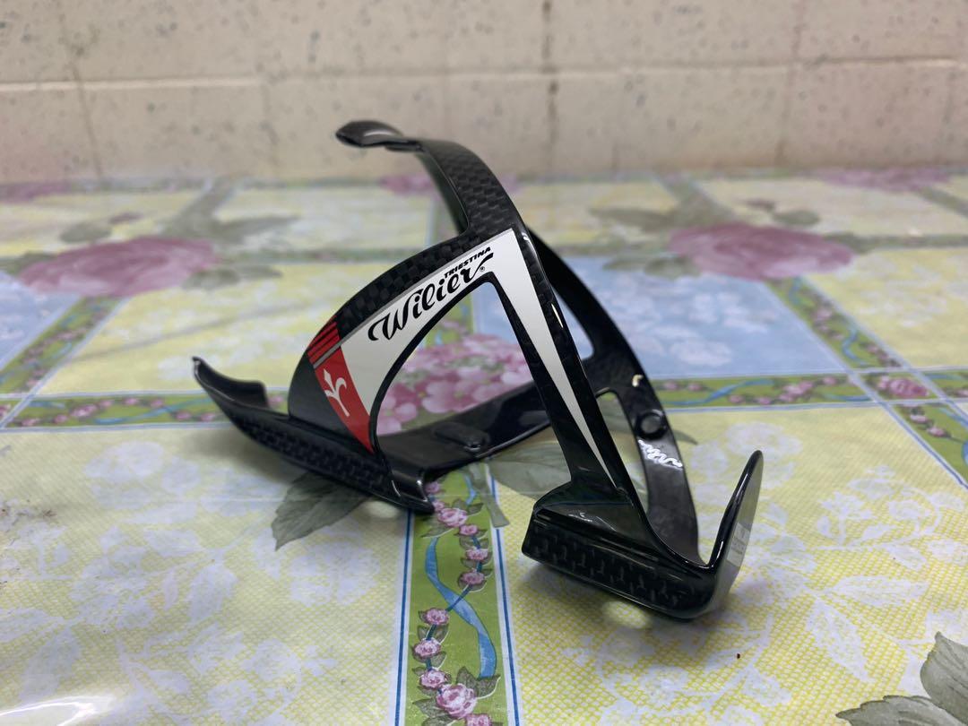 Portaborracchia Wilier In Nylon-Carbonio - Leggero 19g Per Bici - Foto 6