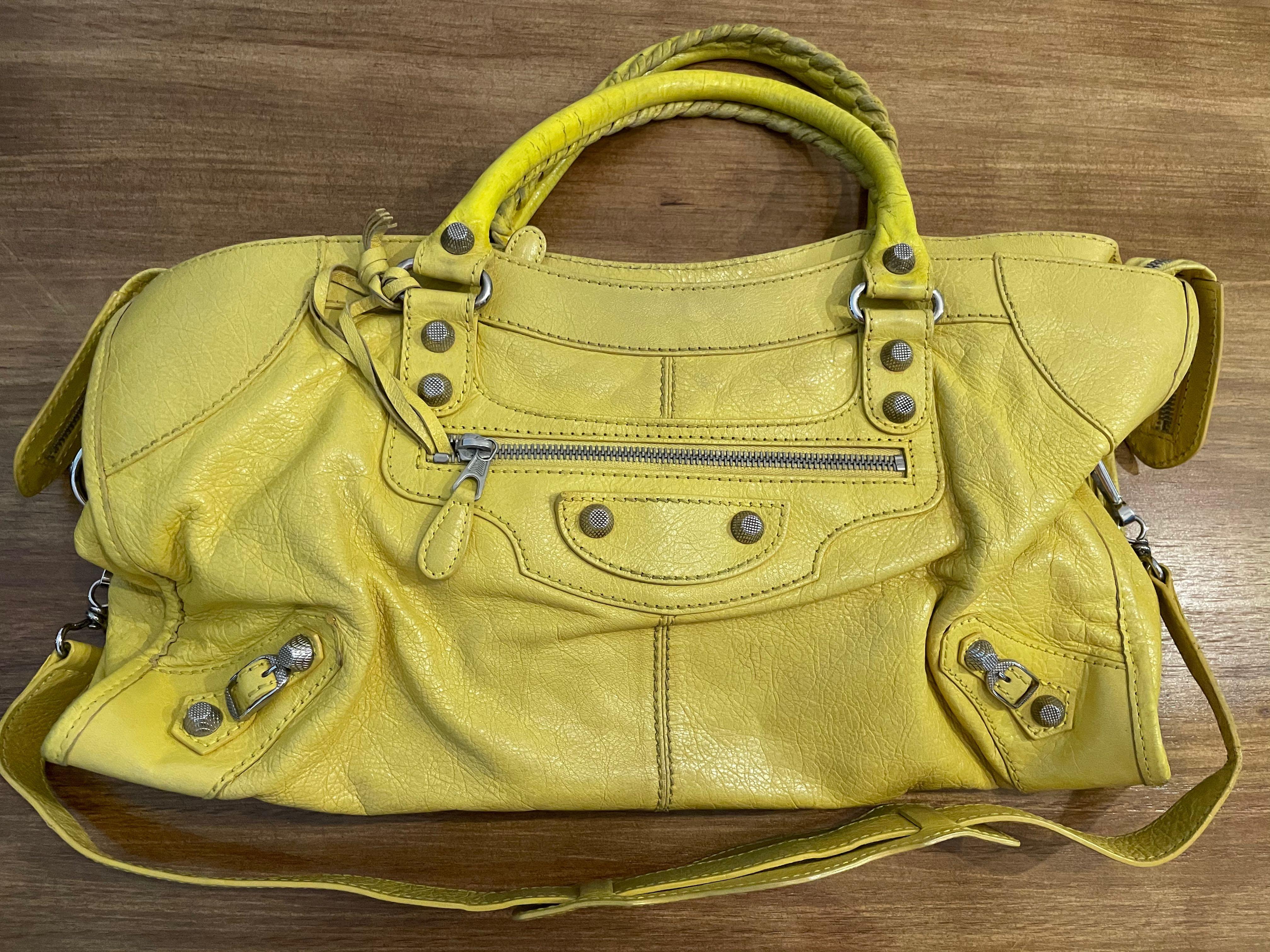 balenciaga handbag silver