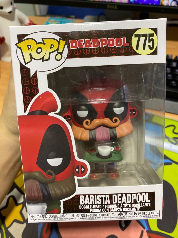 Barista Deadpool Funko Pop!, Hobbies & Toys, Toys & Games on Carousell