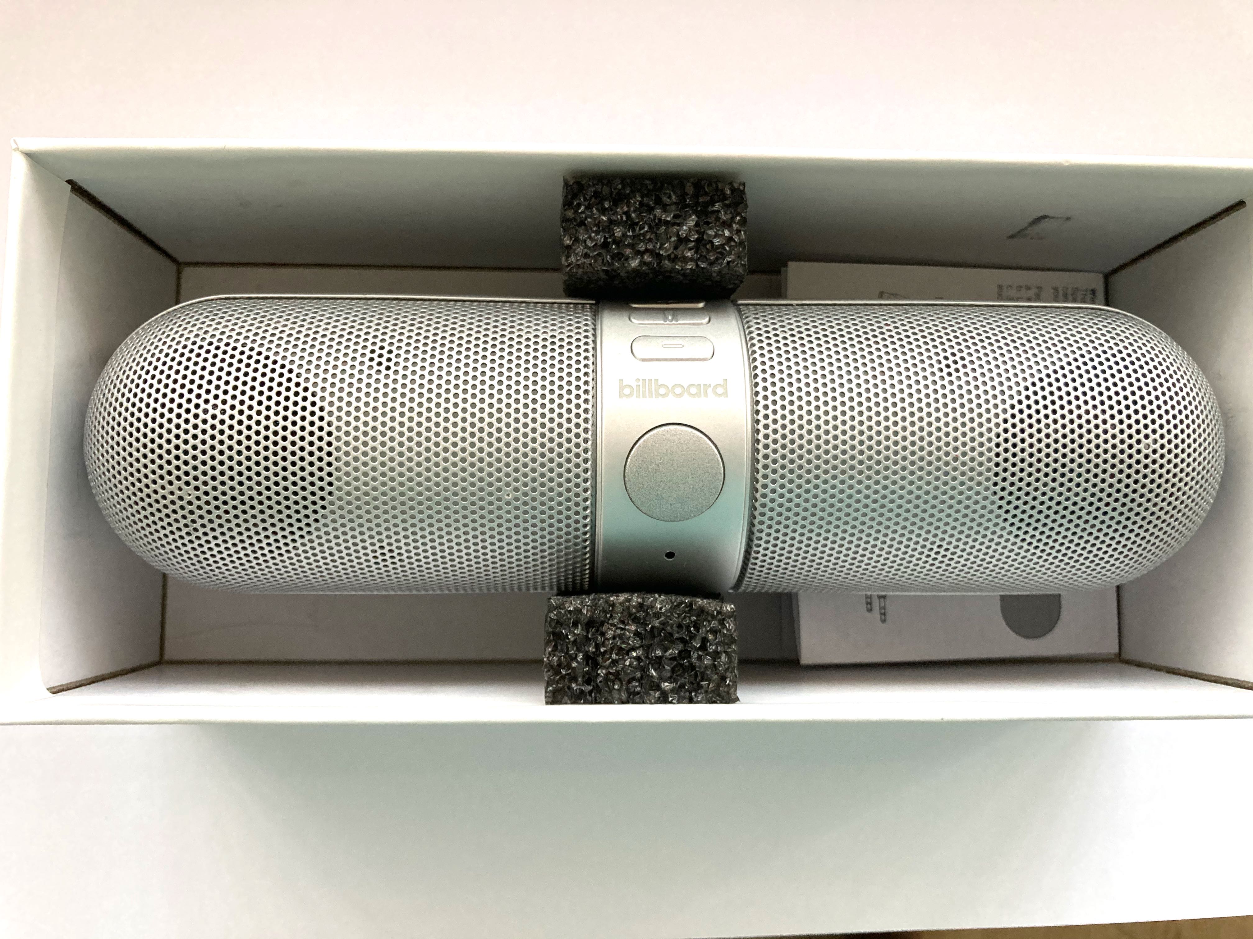 Billboard speaker pill clearance
