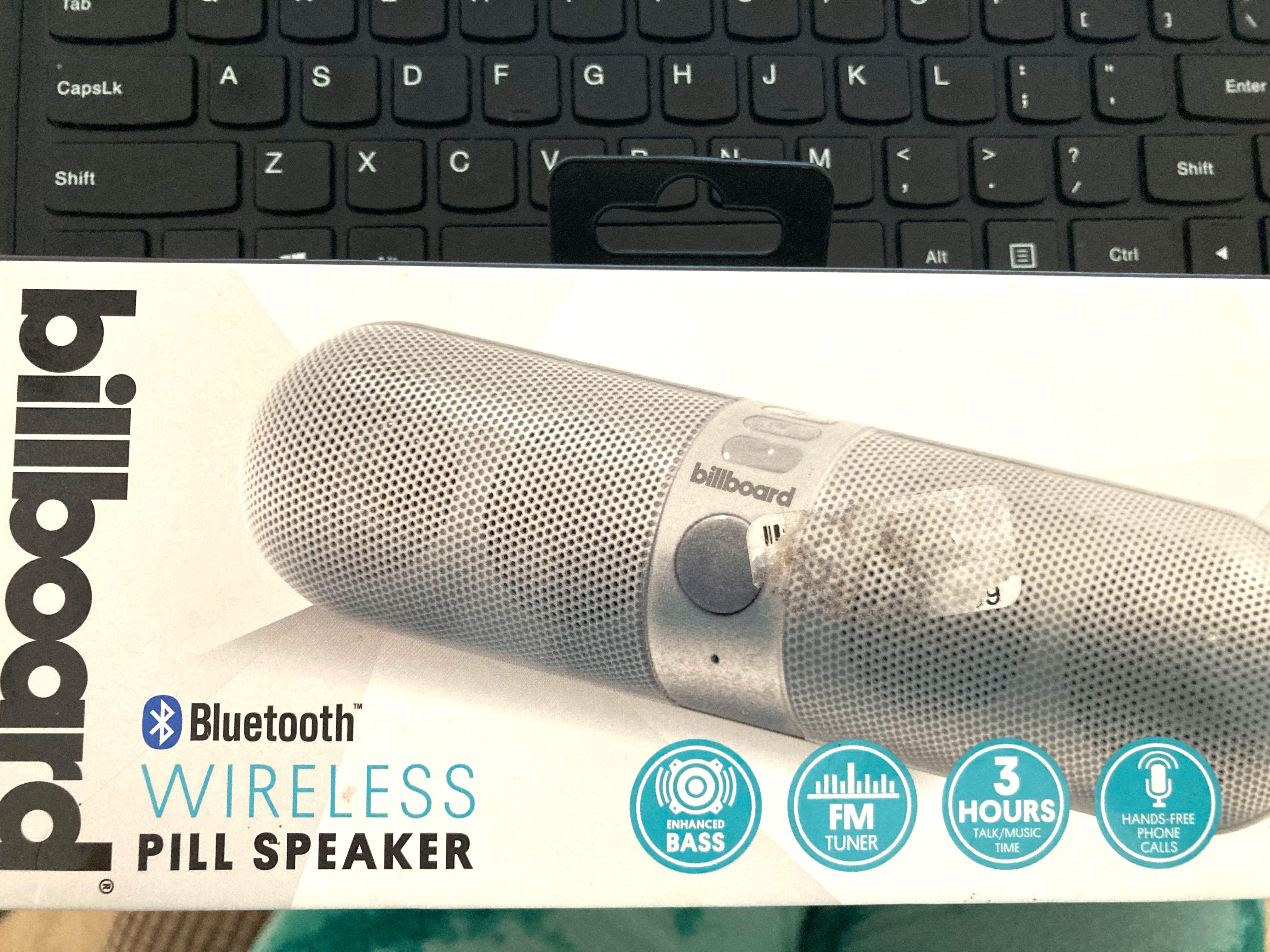 Billboard Pill Speaker from US Audio Soundbars Speakers