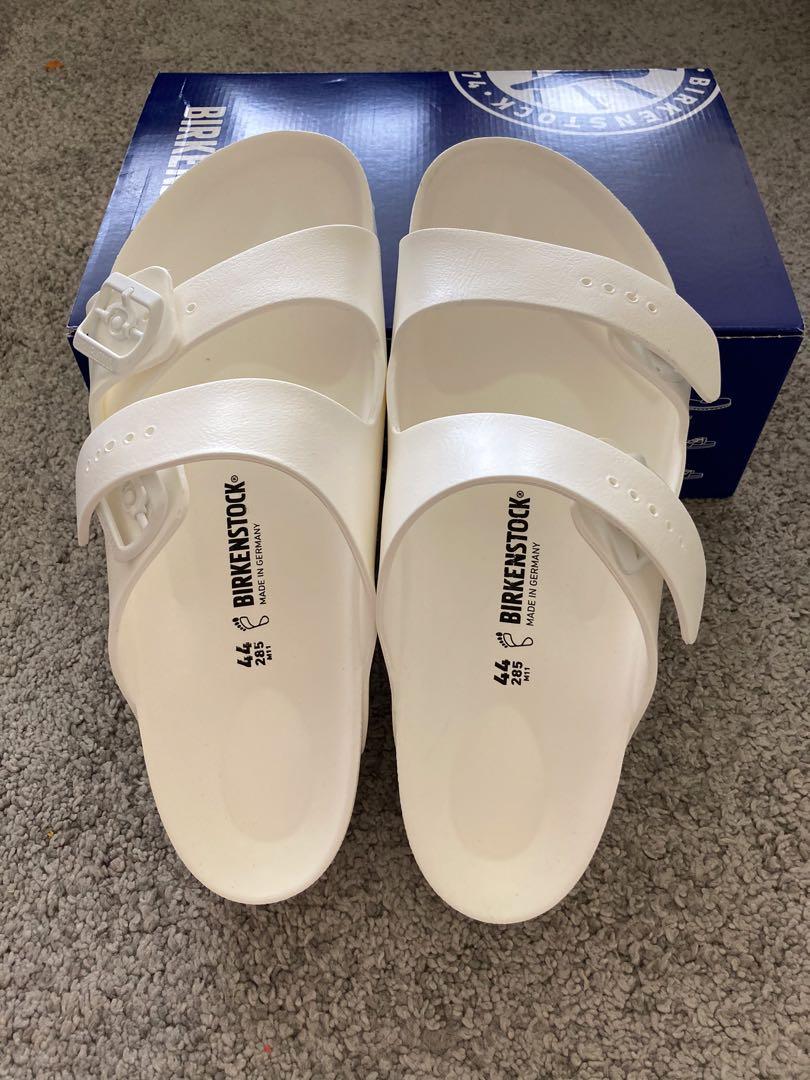 Birkenstock Arizona Eva White Eu44, Men 