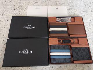 BN Coach Men's 3 in 1 Wallet Gift Set