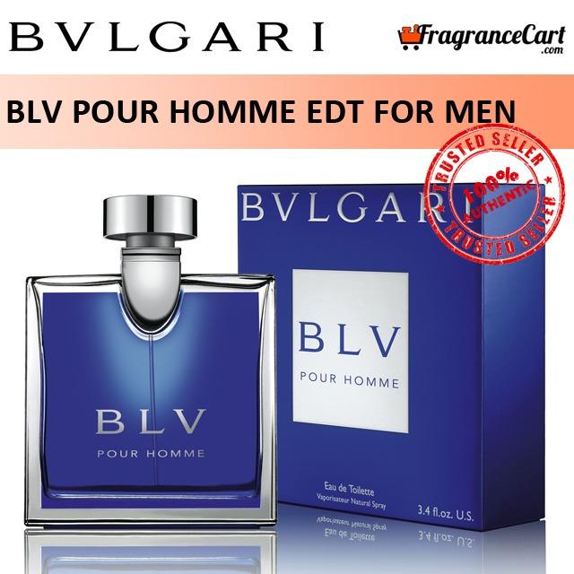 BLV by Bvlgari 3.4 oz Eau de Toilette Spray for Men.