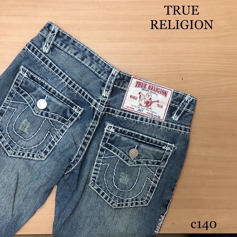 celana jeans second TRUE RELIGION