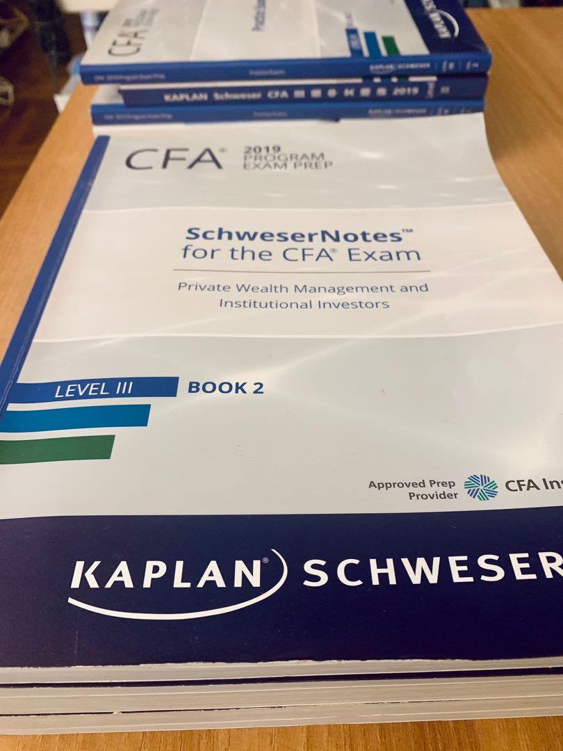CFA Level 3 三級Kaplan Notes, 興趣及遊戲, 書本& 文具, 教科書