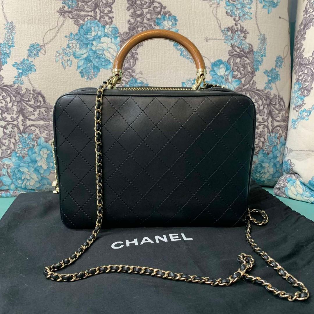 Chanel Knock On Wood Top Handle Bag  Bragmybag