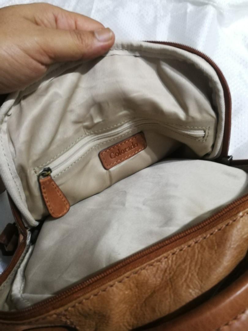 COLORADO BACKPACK(FULL GENUINE LEATHER), Men's Fashion, Bags, Backpacks on Carousell