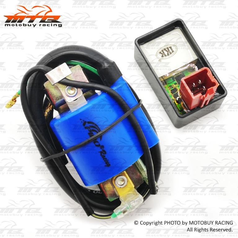 COMBO SET HONDA EX5 EX5 DREAM 100 IKK CDI UNIT AND APIDO RACING