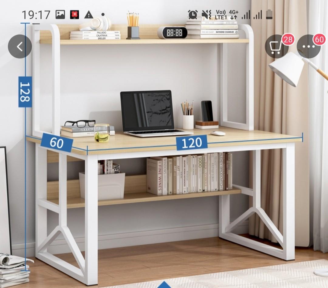 Computer table (Category: Tables & Sets) located in Singapore. Submitted by mjean0979 (Listing ID 1081729211, Image 1). Description: New computer table. un-opened. Selling as wrongly bought the size. Self collection at Layar LRT..