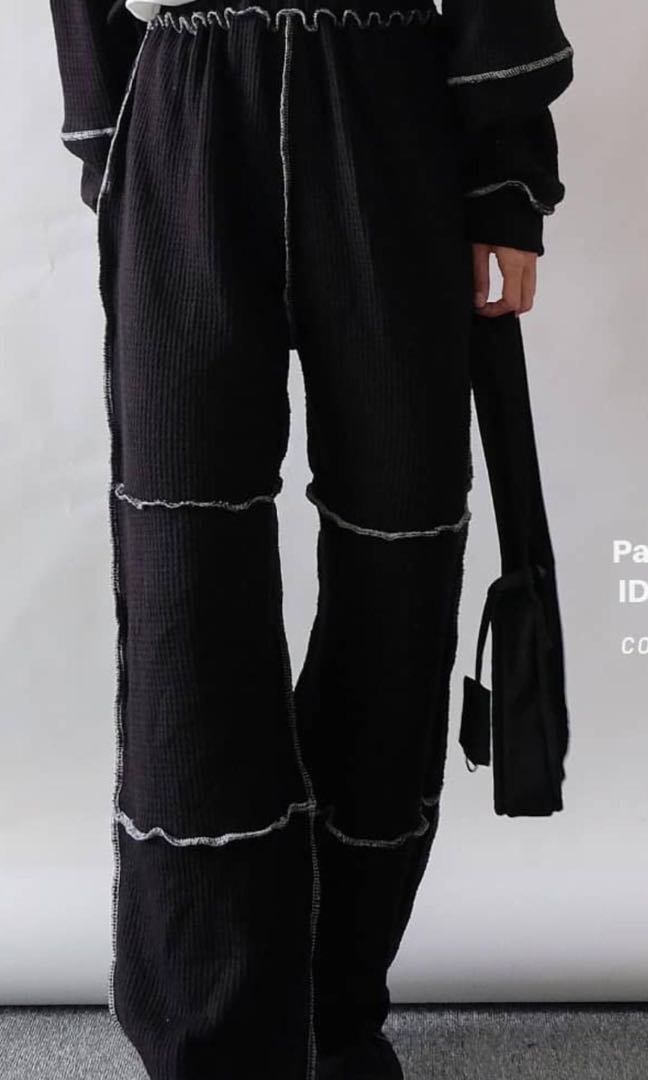 Contrast Stitch Pants Notyourcompany 