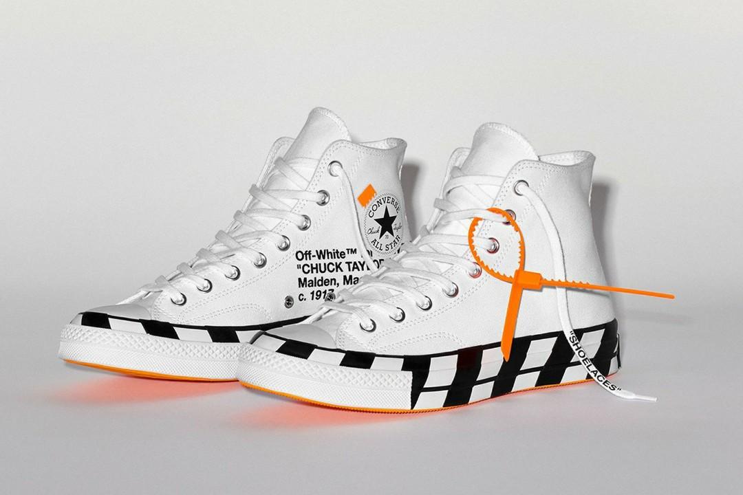 Converse x off white