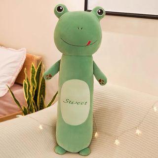 Cute huggable frog bolster
