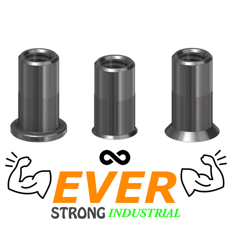 CYLINDRICAL KNURLED RIVET NUTS, Commercial & Industrial, Construction