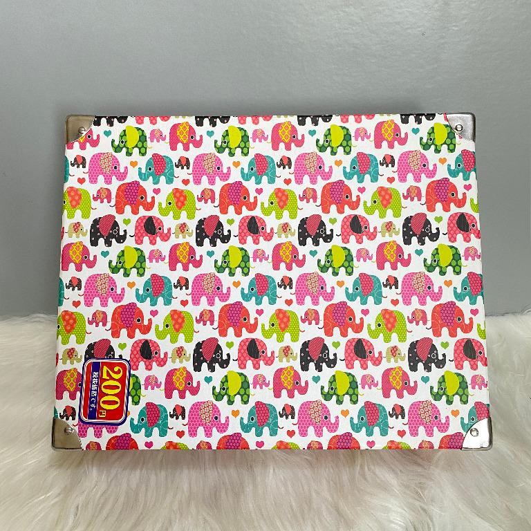 Daiso Japan Multicolor Elephant Storage Box (Category: Storage Boxes & Baskets) located in Consolacion. Submitted by posh_avenue_home (Listing ID 1081632125, Image 2). Description: New with plastic wrap. Set of 4 boxes. 25cm x 16cm x 15cm.